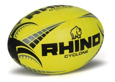 Rhino Cyclone Rugby Ball Fluo