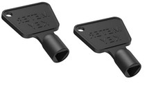 2 x Meter Box Triangular Gas