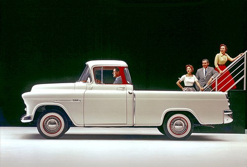 1955 chevrolet cameo - 1955, pick-up