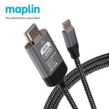Maplin USB-C to HDMI Cable