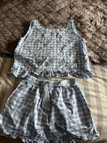 Girls stitch short pyjamas - girls,