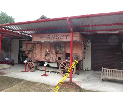Photo 12x8 threshing machine - photo,
