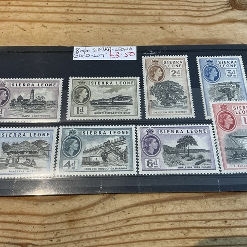 1956 sierra leone stamps 8 - sierra,