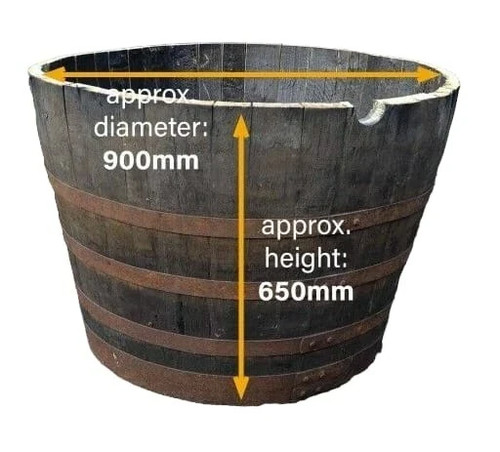 Giant watertight oak half - watertight,