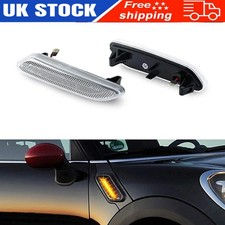 2pc Clear Lens Side Indicator