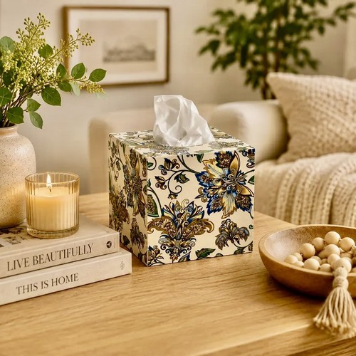 Indian inspired decoupaged - indian,