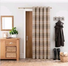 Highland Check Ochre Single