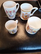 Commerative Royal Mugs X 4