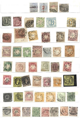 German states lot - -,