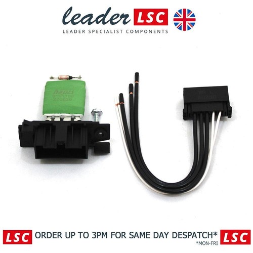 Heater blower fan resistor and - heater,