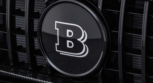 Brabus double emblem - double-b, on