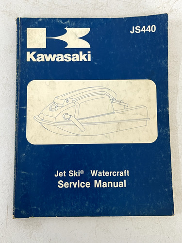 Kawasaki js440 jet ski - kawasaki,