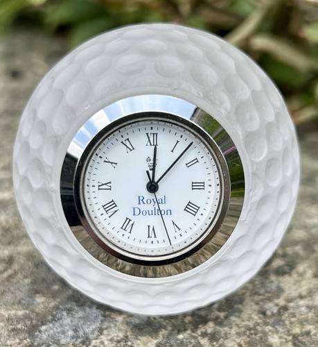 Royal doulton crystal - crystal, golf