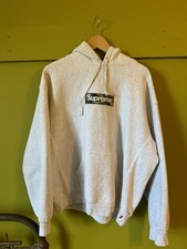 Supreme Box Logo Hoodie Grey