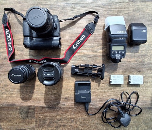 Canon eos 80d dslr - eos, lenses