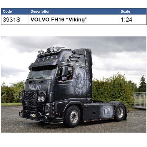 Italeri 3931 volvo 16 - volvo, fh-16