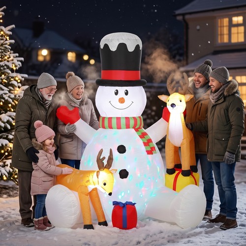 7ft giant christmas inflatable - 7ft,