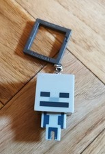 Minecraft Skeleton Keychain 2021 Mojang Blind Bag Loose Microsoft Video Game