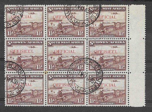 South west africa 1938 mail - south,