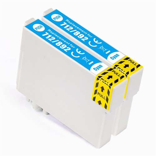 Compatible t0712 cyan ink - 2,