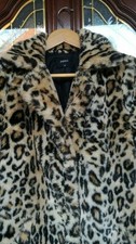 PAPAYA LEOPARD PRINT FAUX FUR