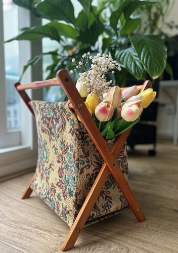 Vintage wooden folding - vintage,
