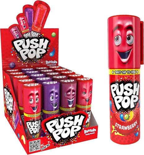 Push pop lollipops pack 20 - of,