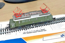 ROCO 43404 (HO) ELECTRIC LOCO GREEN BR E44-004 DB3 - VGC - BXD