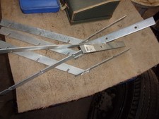 Barbed Razor Wire Brackets Galvanised Front Facing Fence Security fed 21715 x5