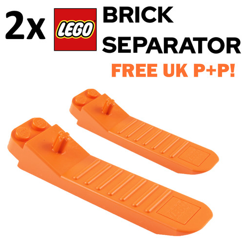 Genuine lego orange - 2x,