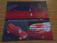 2003 Chevy SSR Sales Plaquard