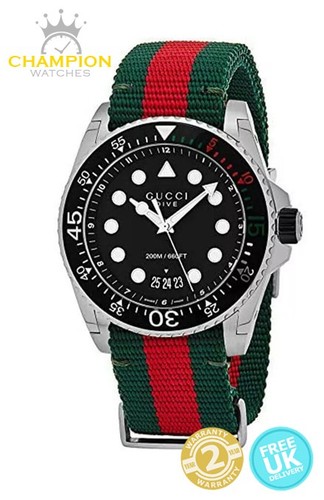 Gucci dive ya136209 45mm - gucci,