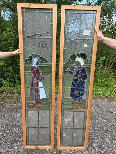1930 antique leaded glass