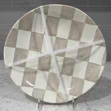Set 4 Checkered Brown Tan