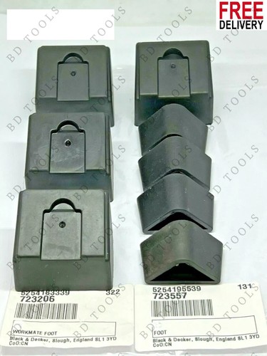 8pcs black and decker - and, workmate