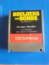Boulders And Bombs Atari 800xl