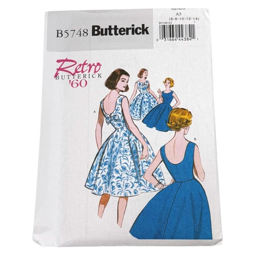 Butterick b5748 retro 60s - butterick,