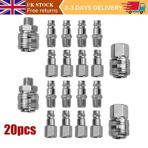 20pcs bsp air - 20pcs, 1/4"bsp