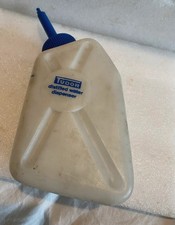 Vintage TUDOR car Distilled water dispenser bottle. 1970's genuine collectable.