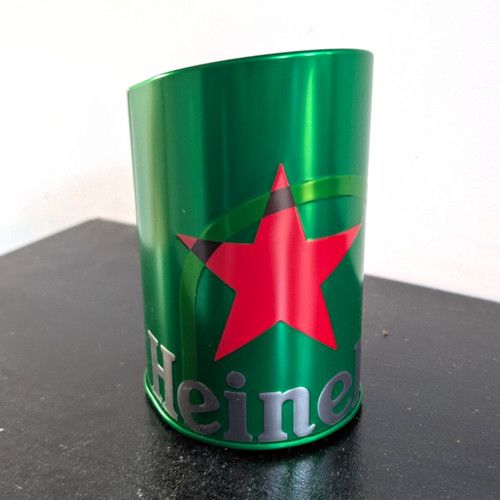 Heineken green plastic pint - green,