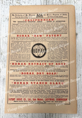 Borax californian soap - borax,