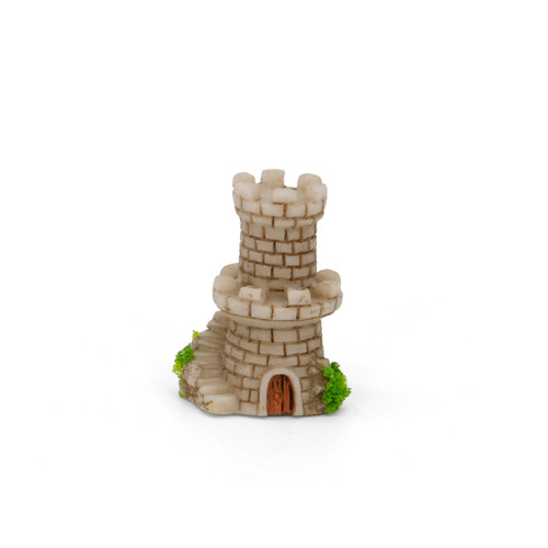 Mini mossy fairy castle - castle,