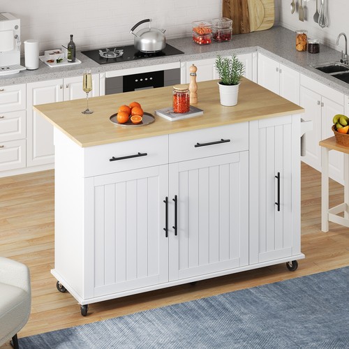 Kitchen island trolley drop - kitchen,