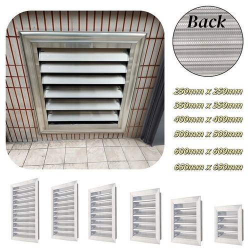 Fixed louvre grille - fixed,