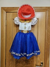 Girls Toy Story Jessie Fancy Dress With Hat. Age 7/8 Years