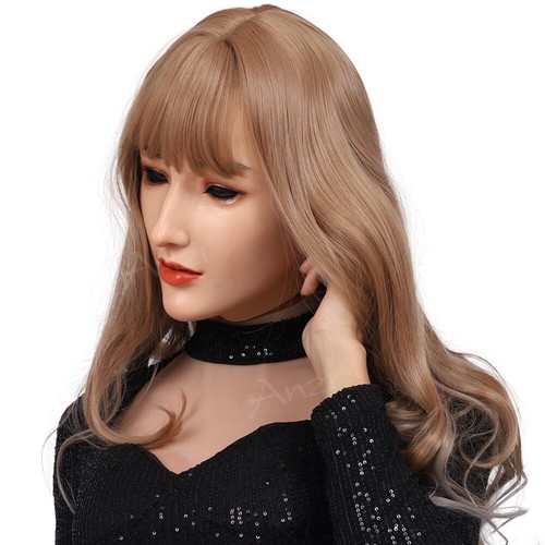 Silicone female masks headwear - silicone,