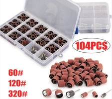 104Pcs Sanding Bands Drum