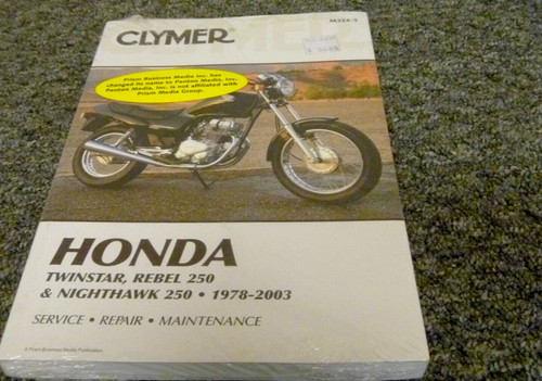 1985 clymer honda cmx250c - 1985,