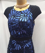 New Lipsy Vip Size 8 Navy Blue