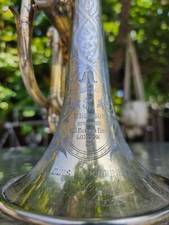 Victorian Era Antique Besson Presentation Cornet